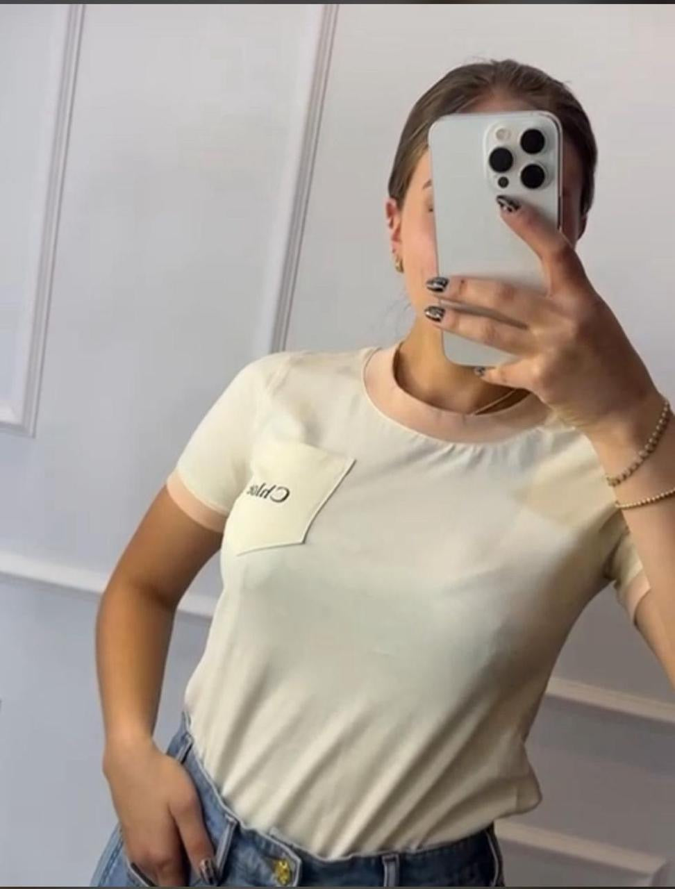Camiseta de lujo C