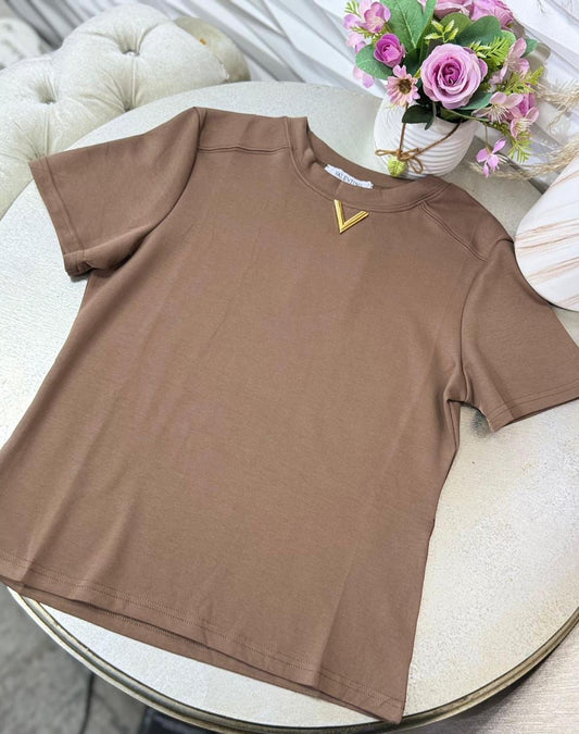 Camiseta de lujo V