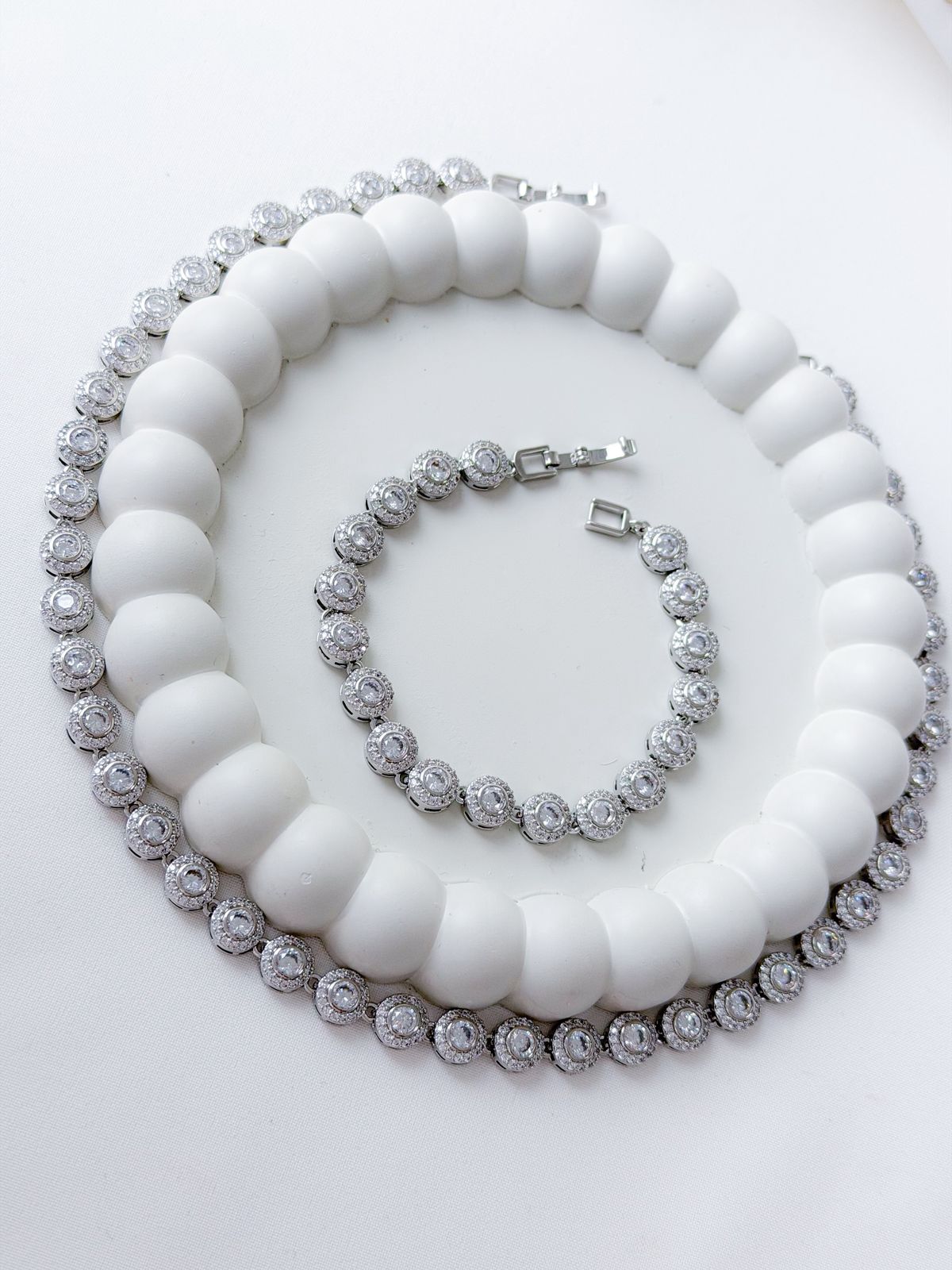SET COLLAR PULSERA Y ARETES